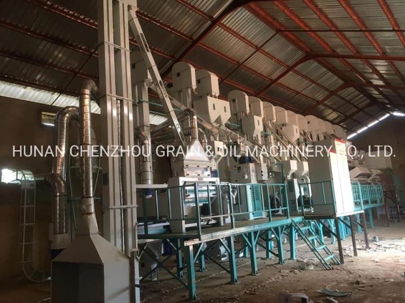 Clj 50- 150tpd Turn Key Complete Set Rice Milling Machine Rice Mill Machine Rice Processing Line