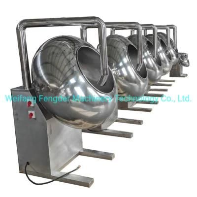 Stainless Steel Sugar/Peanut/Chocolate/Tablet Coating Machine Film Coating Machine