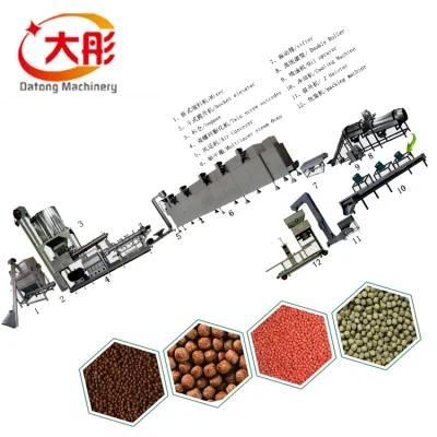 Fully Automatic Fish Food Pellet Mill Machine