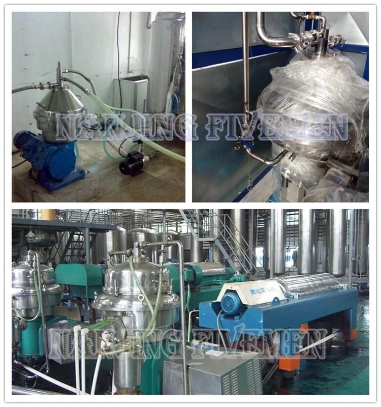 Milk Cream Disc Stack Centrifuge Machine