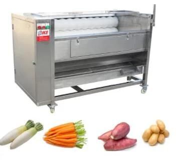 Automatic Electric Vegetable Peeler Machine for Sweet Potato Lotus Root Garlic Cassava