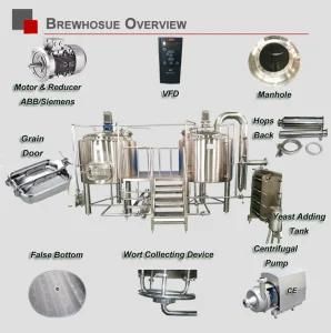 Mirror Polish Stainless Steel Home Mini Beer Brewery Brewing Fermentation Equipment for