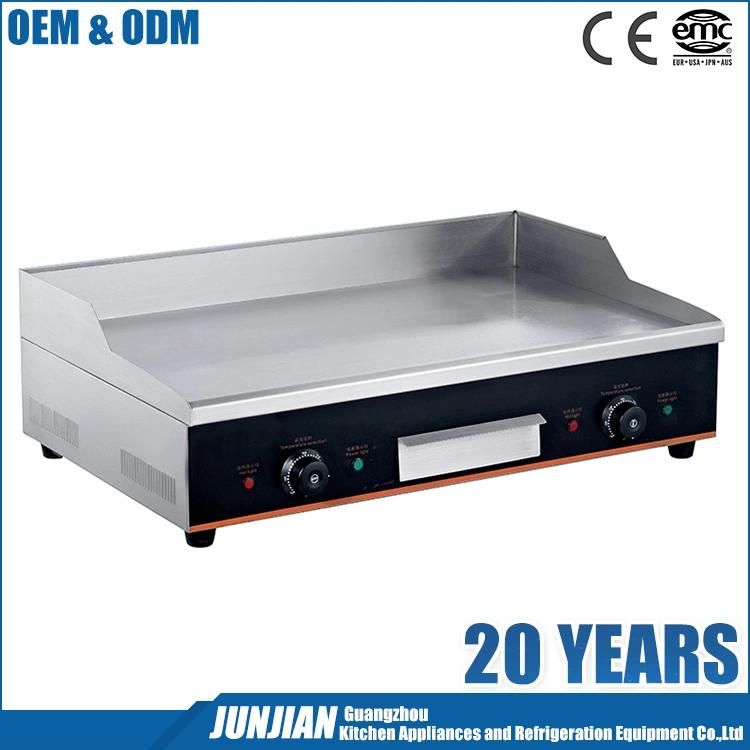 Ce Smokeless Teppanyaki Grill Quality Assured All Flat Commercial Gas Griddle