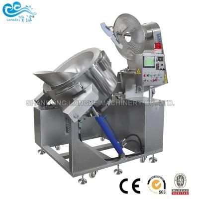 Stainless Steel Popcorn Popping Maker Machine for Mushroom Popcorns Approved by CE SGS