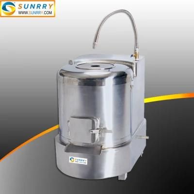 Sweet and Irish Potato Washing and Peeling Stainless Steel Machine