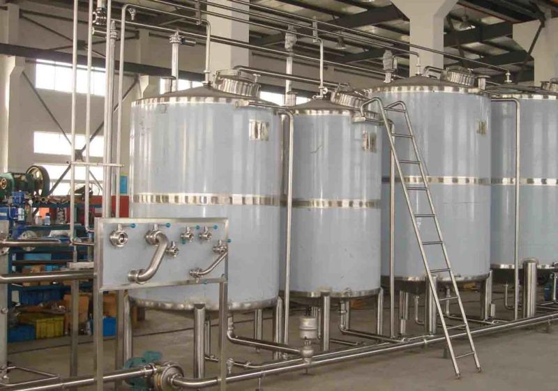 China CE Approved Stainless Steel Tank Vessel Sanitary Tank