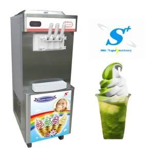 Rainbow Stainless Steel Soft Ice Cream Machine (ICM-T332)
