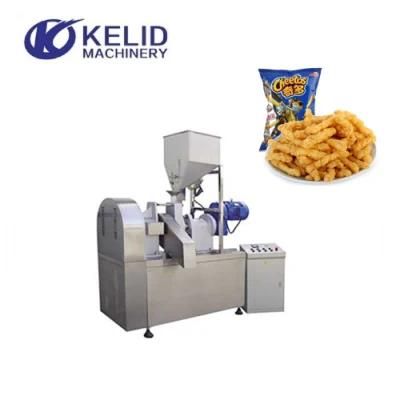 Puffed Corn Curl Snack Cheetos Kurkure Nik Naks Extruder Production Line