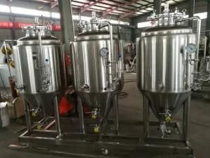 Mini Brewery Beer Plant 100L 200L with High Quality, Pub Turnkey System Brewing Equipment