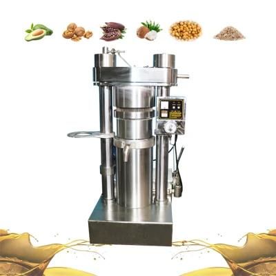 Cooking Oil Processing Equipment Hydraulic Screw Cold and Hot Oil Press Machine for ...
