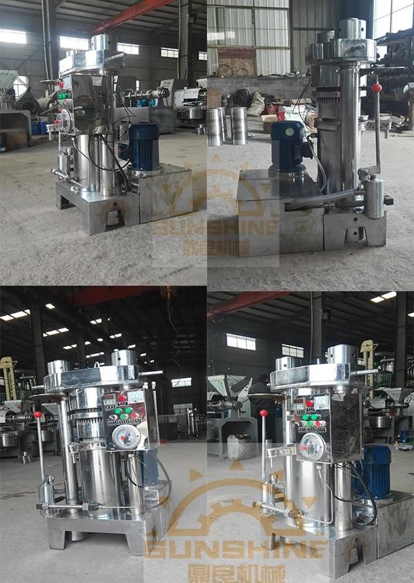 Sesame Cooking Oil Making Machine 21kg Cold Press Oil Machine