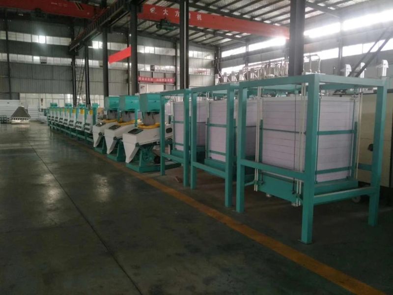 5tpd 10tpd 20tpd 30tpd 50tpd 80tpd 100tpd 150tpd -200 Tpd Corn/Maize Flour Milling Machine