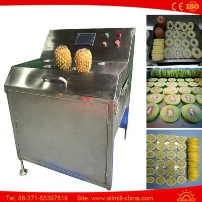 Industrial Apple Lemon Orange Pineapple Kiwi Fruit Slicer Slicing Machine