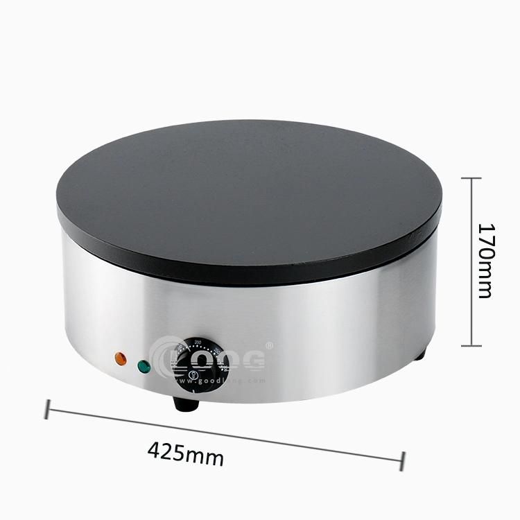 Wholesale Other Snack Machine Restaurant Supply Professional Making Machines Electric Cast Iron Crepe Maker for Hotel
