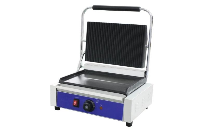 New Single Plate Electric Meat Contact Grill (DG-811E) Commercial Panini Maker