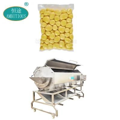 Brush Washing Machinery Large Size Potato Peeling Machine Peeler