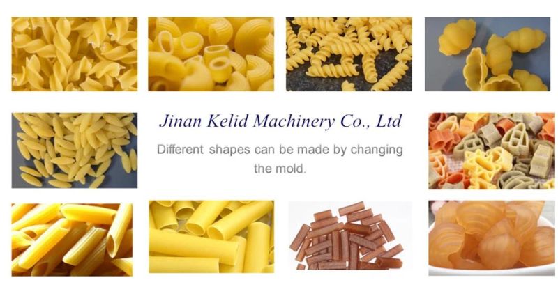 Automatic Baked Fried Fusilli Pasta Production Line