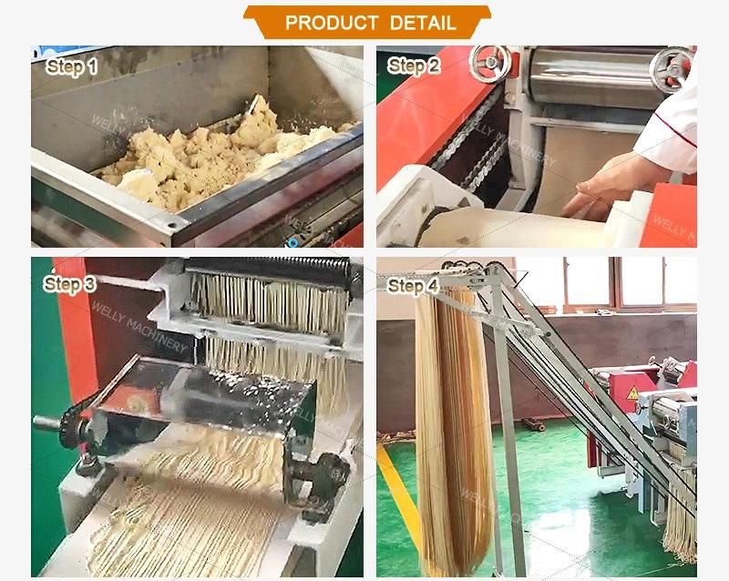 Low Cost Fast Effect Automatic Noodle Machine Small Fresh Wet Dried Noodles Machine