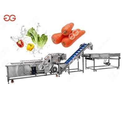 500kg/H Best Price Automatic Vegetable Fruit Washer and Sorting Potato Washing Grading ...