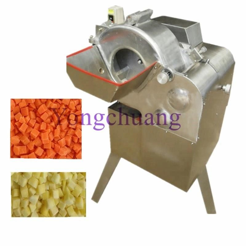 Carrot, Potato, Taro, Fruit, Onion, Mango Pineapple Apple Ham Pawpaw Dicing Cube Cutter Machine Carrot Cubes Cutter