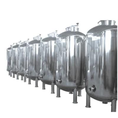 CE Certificate Stainless Steel Buffer Holding Fermentation Heating Mixing Tank Price