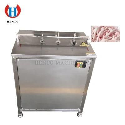 High Efficiency Electric Boneless Chicken Feet Machine / Boneless Chicken Feet Paws Making ...