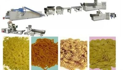 Extruded Potato Pellet Snacks Food Extruder