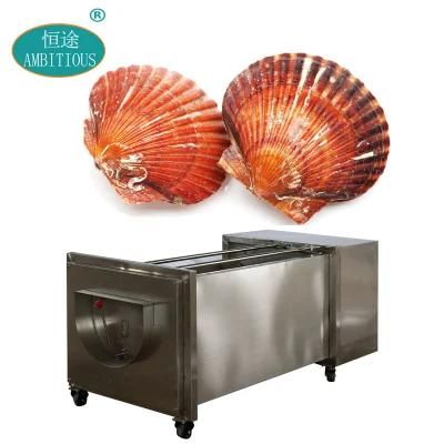 Brush Roller Washing Machine Scallop Washing and Cleaning Machine