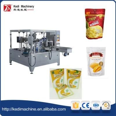 Automatic Packaging Machine for Zipper Pouch Packing Dried Manggo