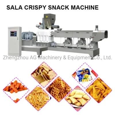 Automatic Bugles Chips Food Machine Sala Crust Processing Line for Sale