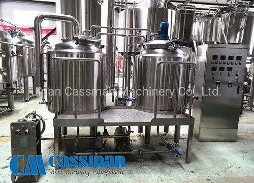 Cassman Mini Pub Brewhouse Brewery 100 200L 300L Beer Brewing Plant
