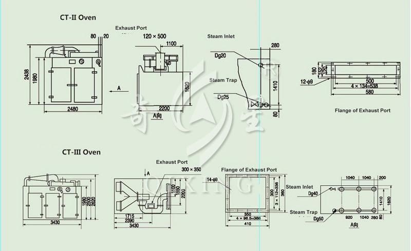 Tray Dryer for Electroplax