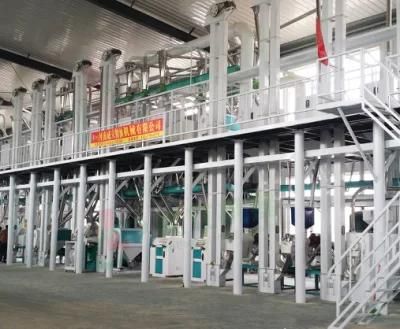 Corn, Maize Flour Mill Processing Line Machine