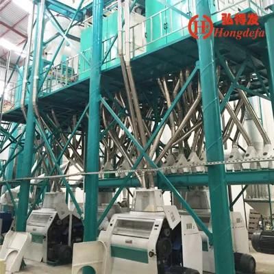 Maize Corn Wheat Flour Meal Grits Mill Milling Processing Making Machine Price