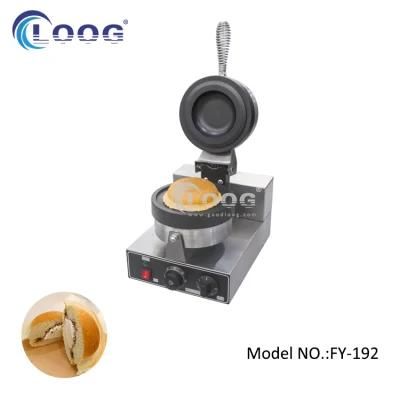 Hot Snack Equipment Perfect Edge Hamburger Burger Meat Press Machine Electric UFO Burger ...