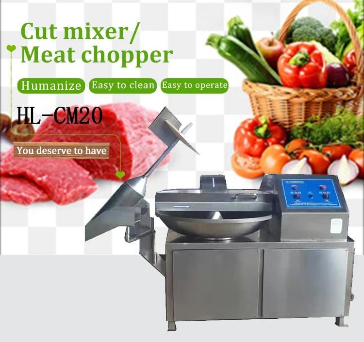 Meat Bowl Cutter Machine Meat Chopper Machine for Sale