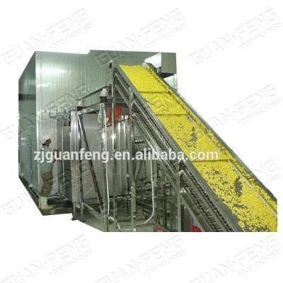 Hi-Q IQF Quick Freezing Machine for Sweet Corn Processing Line