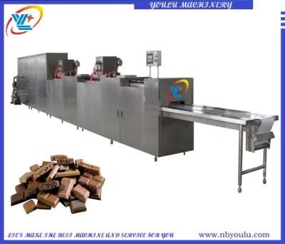 Automatic Depositing Chocolate Production Line with Servo System Chocolate Making Machine