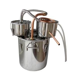 10L/3gal Kingsunshine Stainless Steel Thump Keg Added Distillation Equipment, Household ...