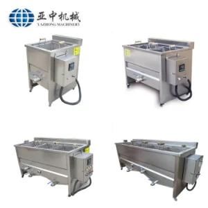 Stainless Steel Potato Production Line Sweet Potato Chips Fryer Machine