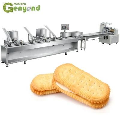 150-200kg/H Small Sandwich Biscuit Making Machine Production Line