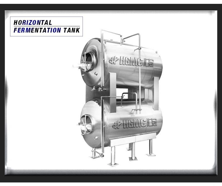 4000 Liter Stainless Steel Beer Fermentation Tank Mirrors Cooling Jacketed Conical Beer Fermenter