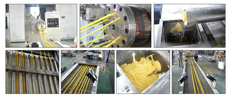 Fully Automatic Tapioca Rice Edible Straws Disposable Drinking Straws Machine Processing Line