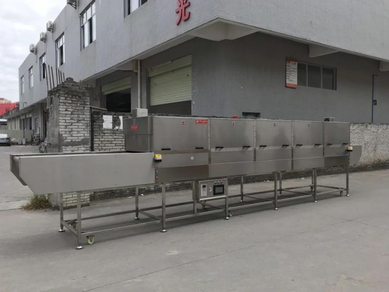 Stainless Steel Gas Tunnel Oven for Cake & Bread Production Line