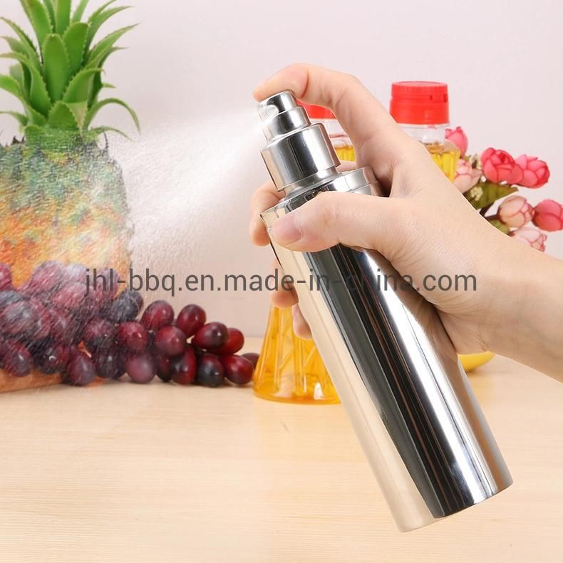 Stainless Steel 304 Oil Spray Vinegar Spray with PP Spray Mouth Oil Fog Spray Vinegar Fog Spray and Soy Sauce Spray