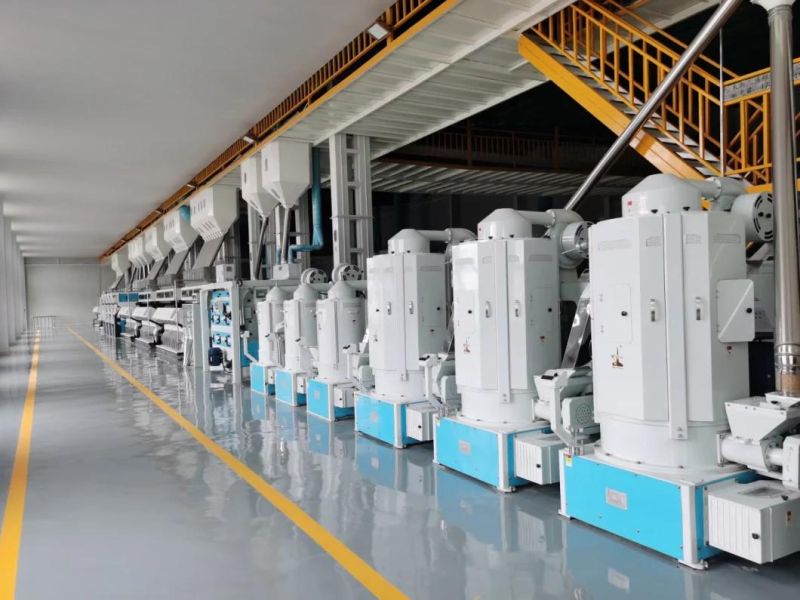 Clj Manufactured Auto Complete Rice Milling Machine 150-2000tpd Modern Rice Milling Plant Automatic Rice Mill Production Line