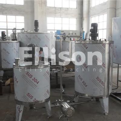 Carbonated Soft Drink Mixing Tank Machine / CO2 Mixer for Complete Beverage Production ...