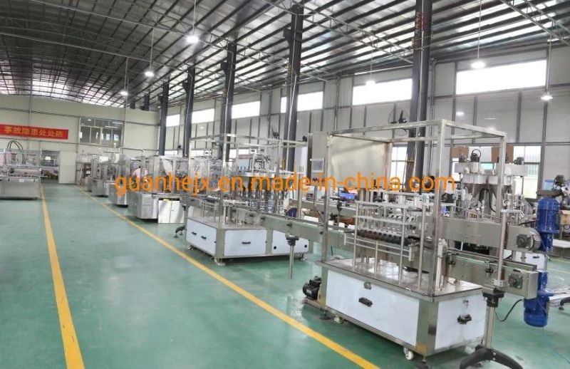 Automatic Filling Sealing Washing Labeling Machine Line for Tomato Paste Petroleum Jelly