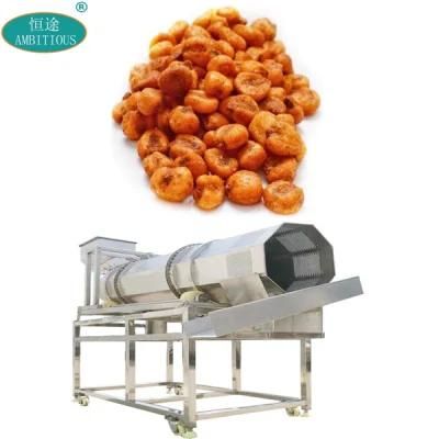 Salty Powder Seasoning Machines Fried Food Drum Flavoring Machine