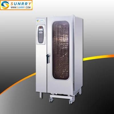 Multi Function 12 Trays Commercial Electric Combi Steamer Oven